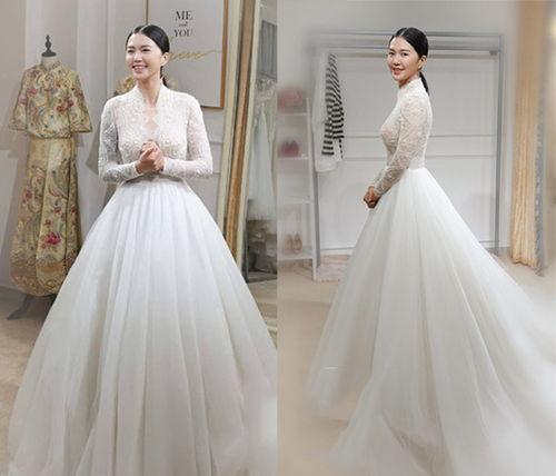 最新婚纱爆料曝光,揭秘最新曝光的时尚婚纱款式